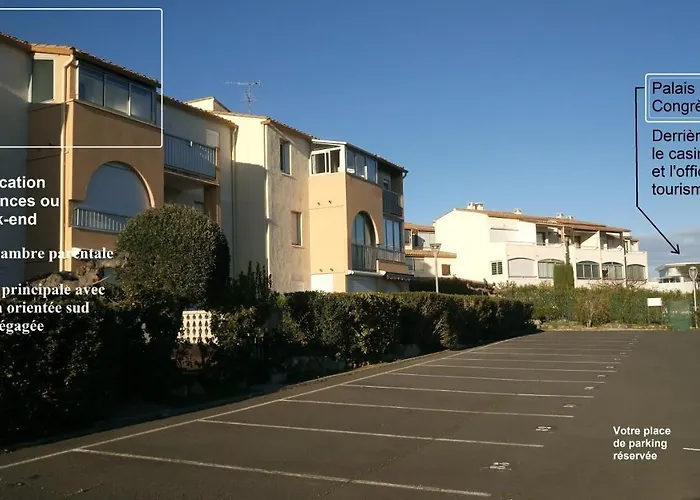 Lara 3 - T2 Loggia Piscine 2 Lits Doubles Parking Près Du Centre-port Et île Loisirs