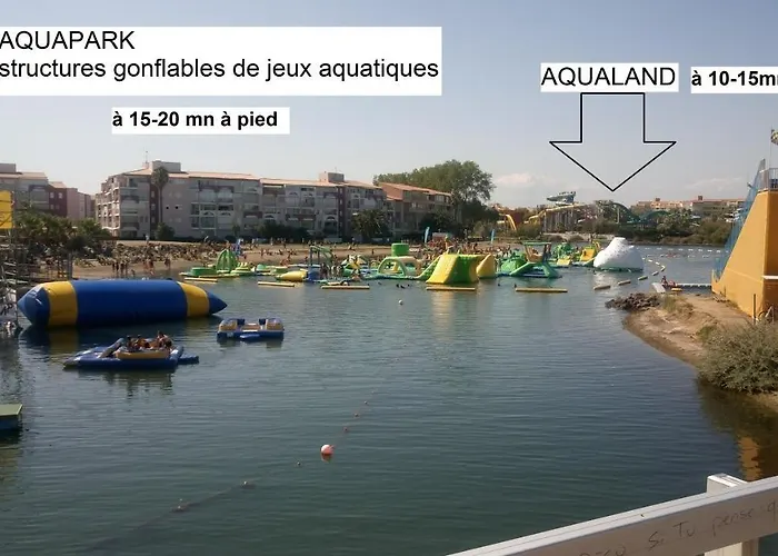 Lara 3 - T2 Loggia Piscine 2 Lits Doubles Parking Près Du Centre-port Et île Loisirs